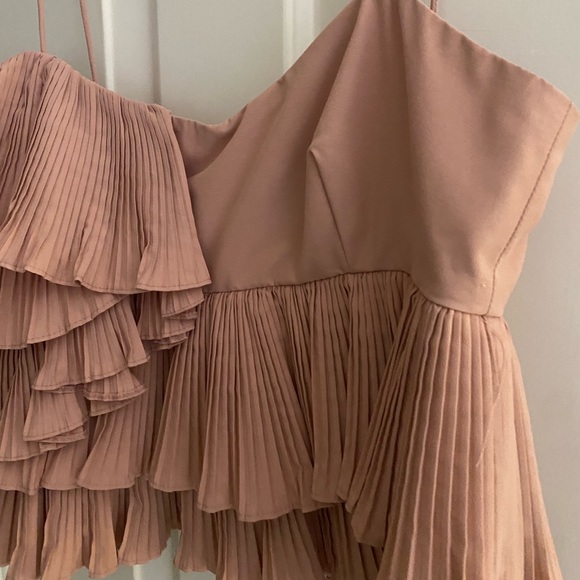 Zara Pink Ruffle Tank Top - Picture 6 of 8